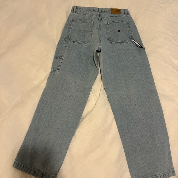 Vintage Tommy Hilfiger Carpenter Jeans - Blue Denim Pants - Picture 2 of 4